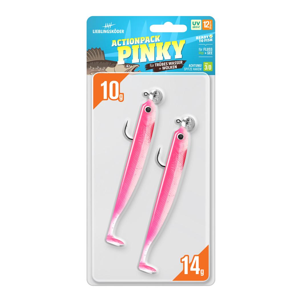 Actionpack Pinky - Leurres souples montés - Image du produit 2
