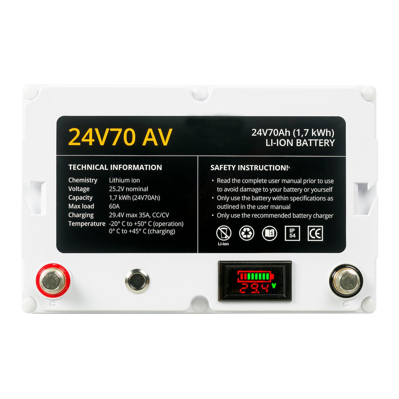 24V70Ah - Lithium-Ionen Akku - Produktbild 3