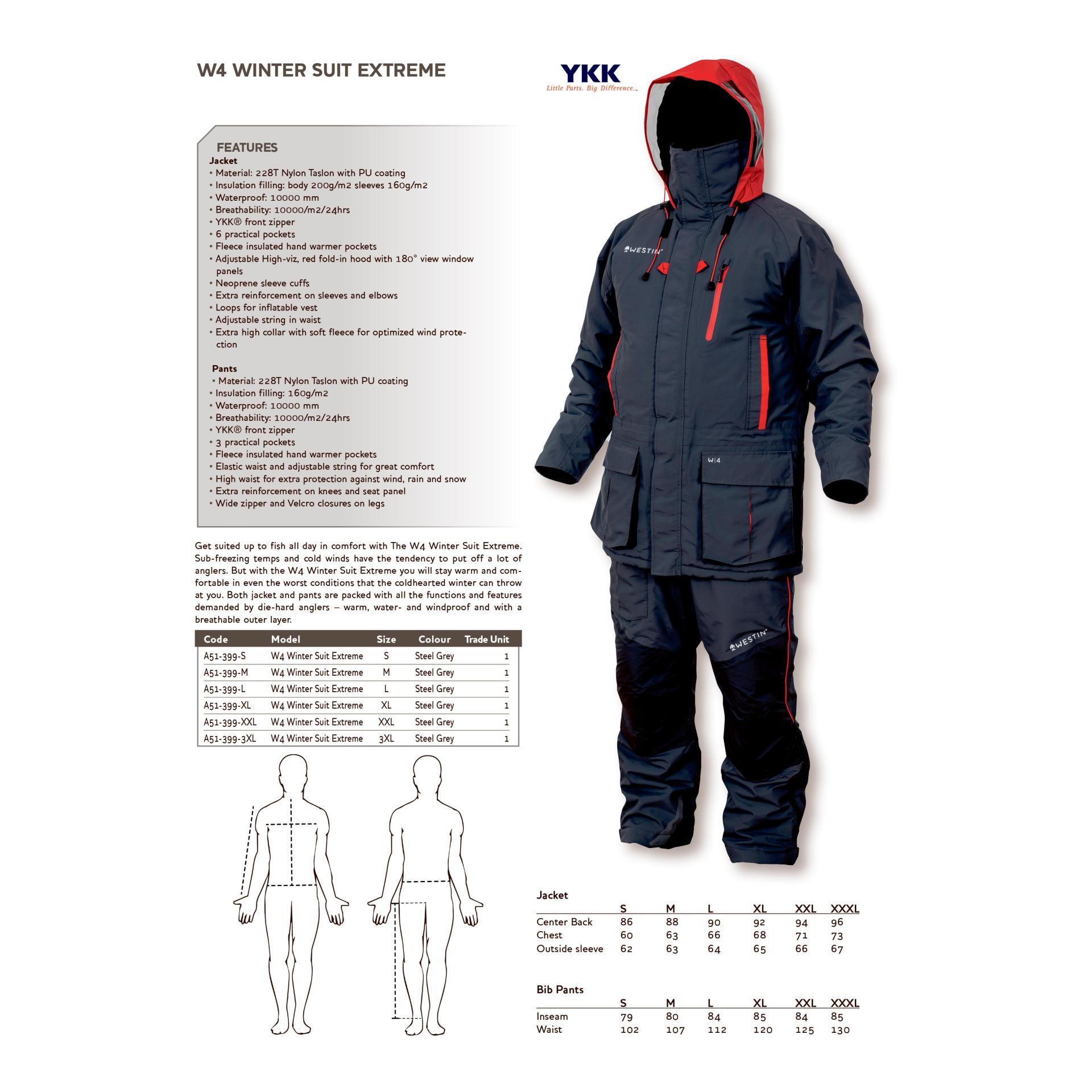 W4 Winter Suit Extreme - Wetterschutzanzug - Image du produit 2