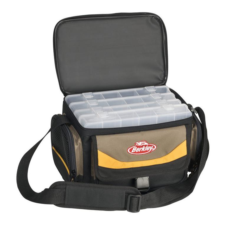 Tasche mit 4 Boxen