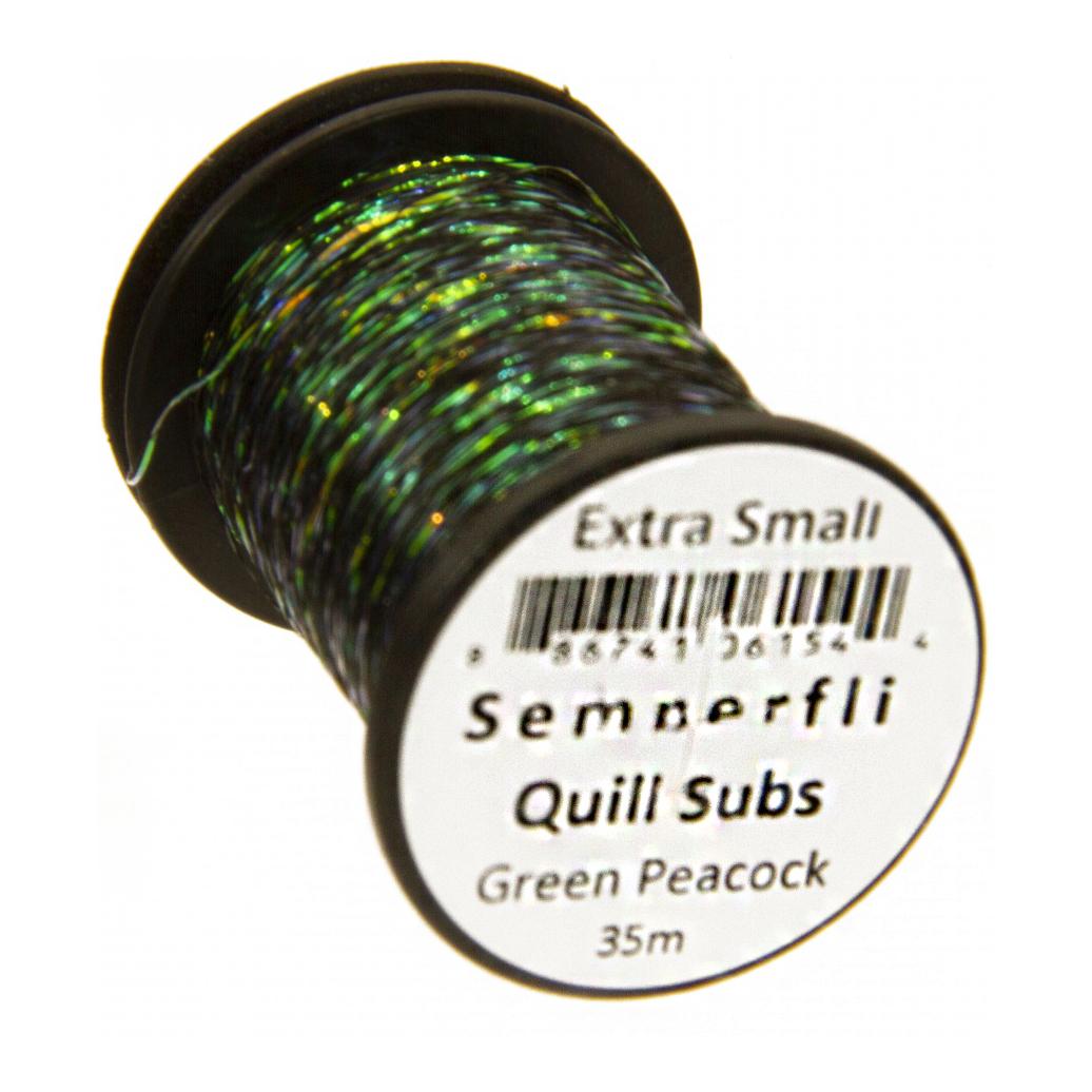 Semperfli Quill Subs – Green Peacock