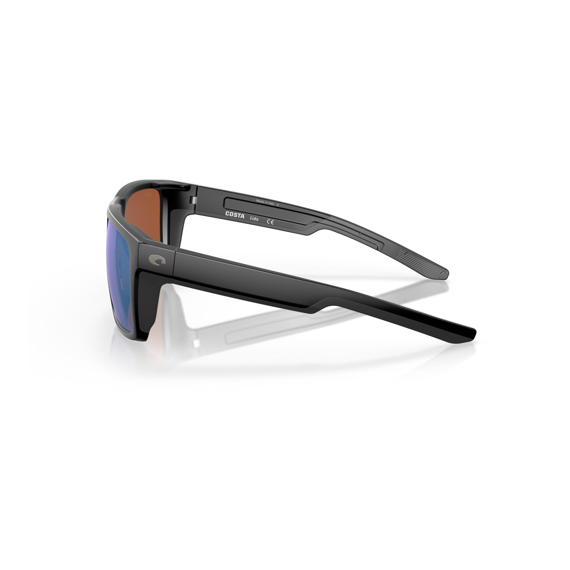 Costa Lido Matte Black - Polarisationsbrille