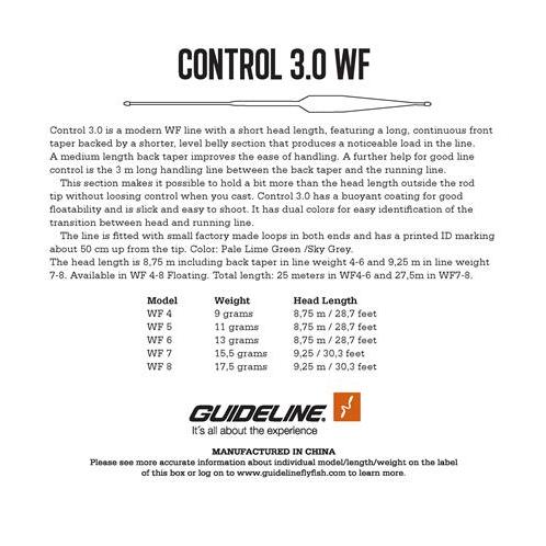 Control 3.0 WF/F - Fliegenschnur - Produktbild 2