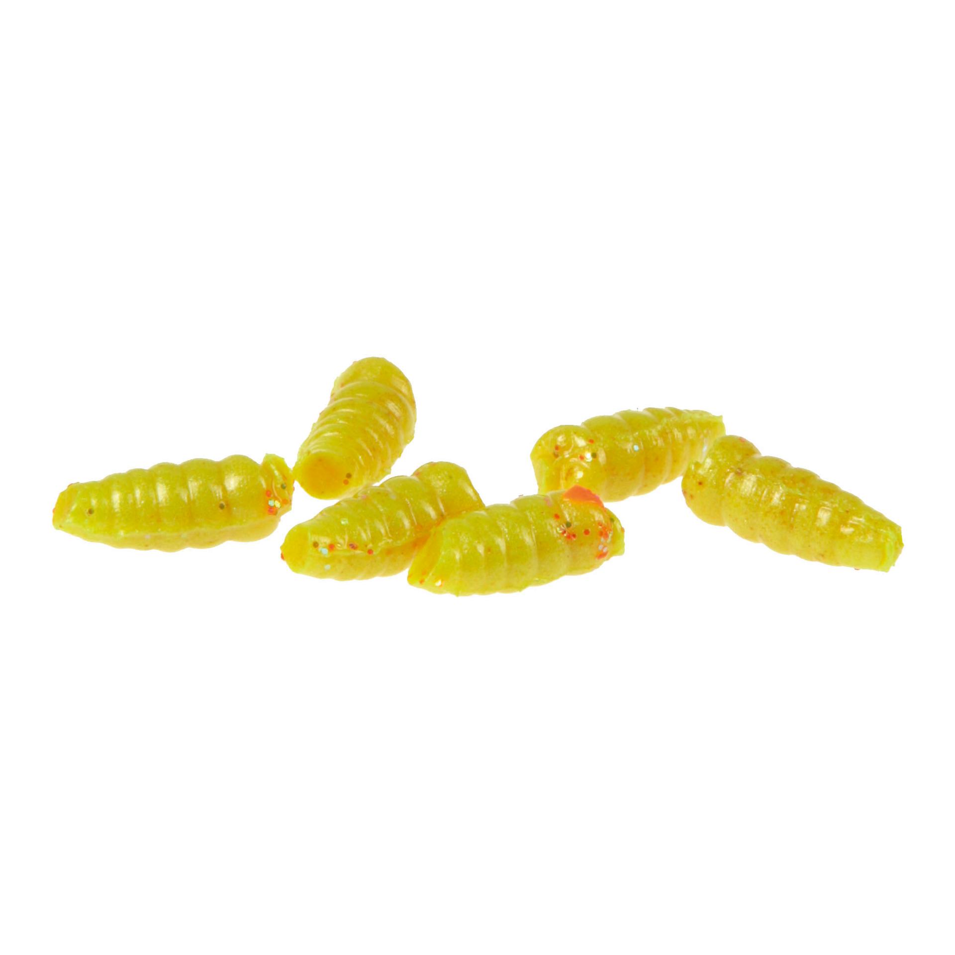 Powerbait Maggot Yellow - Kunstmaden - Produktbild 1
