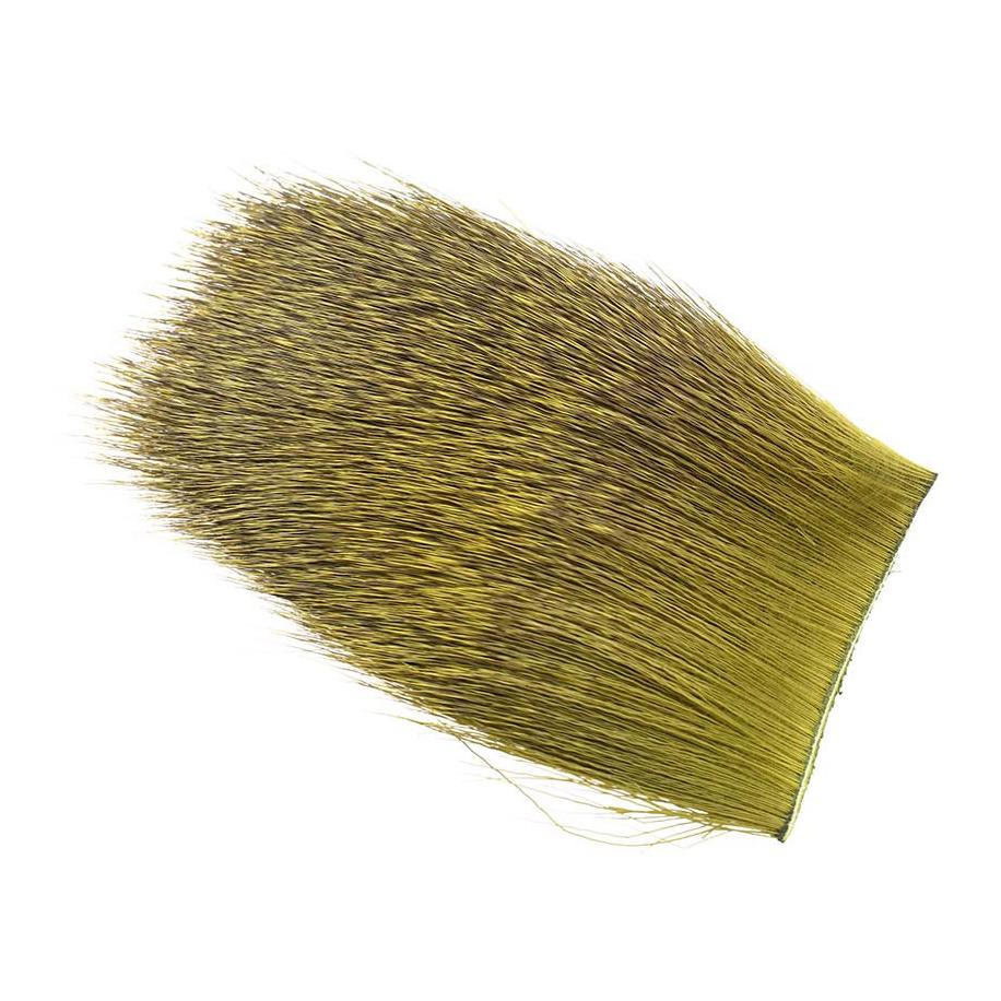 Deer Body Hair - Olive - Chevreuil