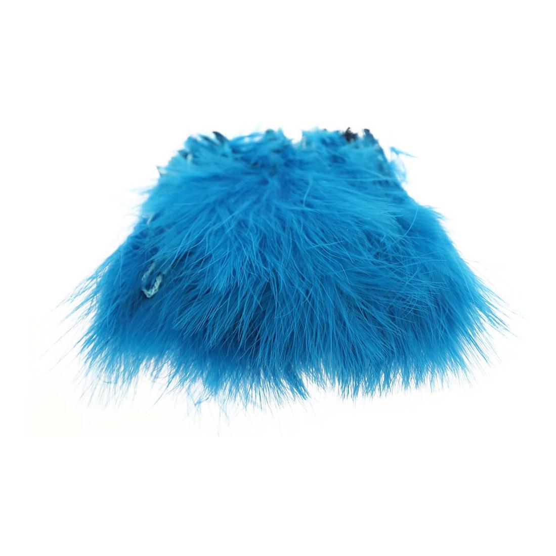 Marabou Blood Quill - Peacock Blue