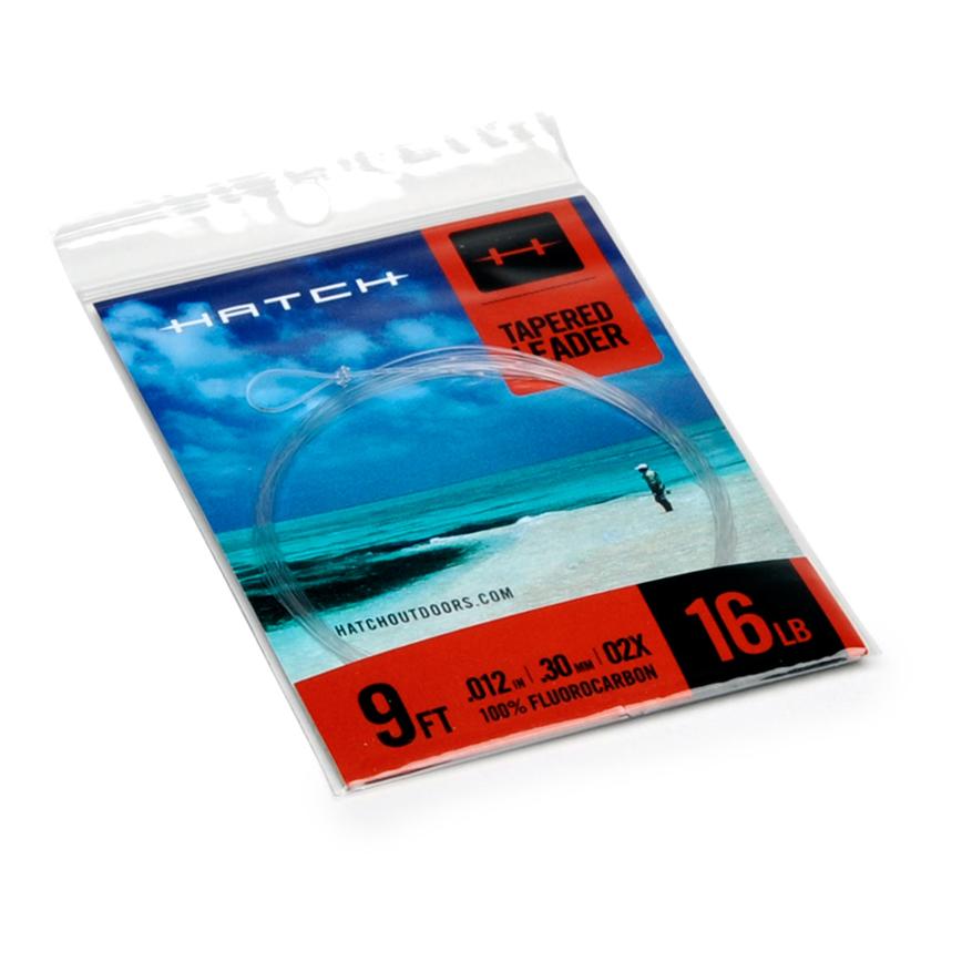Saltwater Tapered Leader Fluorocarbon 9ft - Fliegenvorfach - Produktbild 1