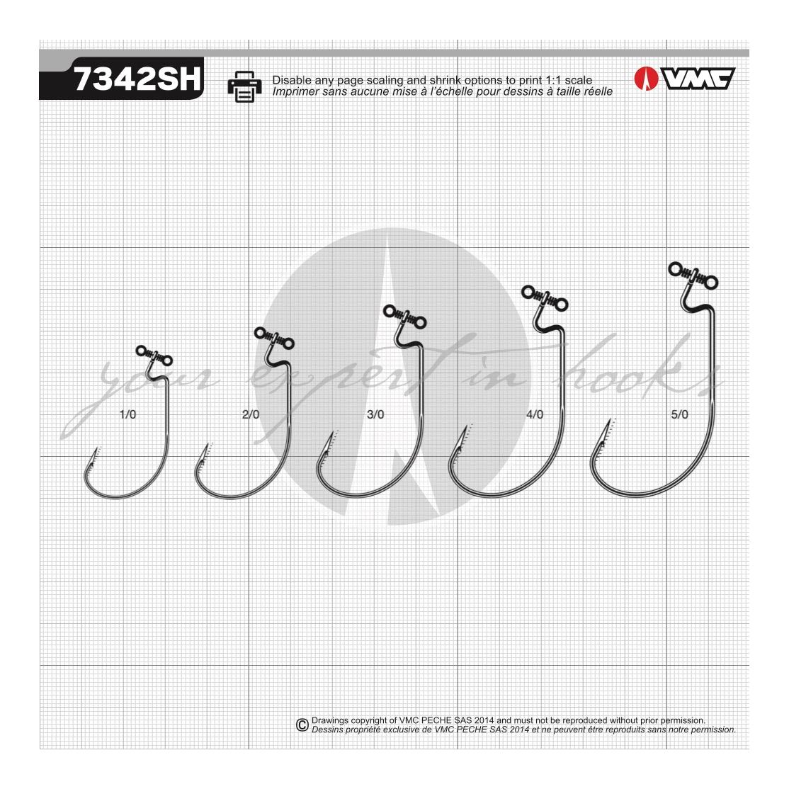 7342SH Spinshot® Wide Gap - DropShot-Haken - Image du produit 2