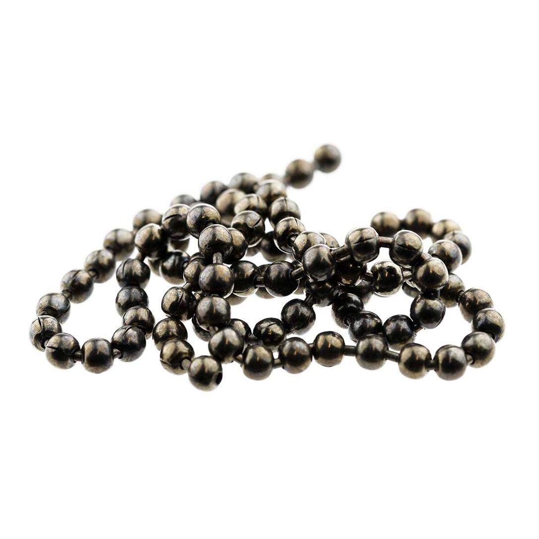 Beadchain Eyes Black - Augen