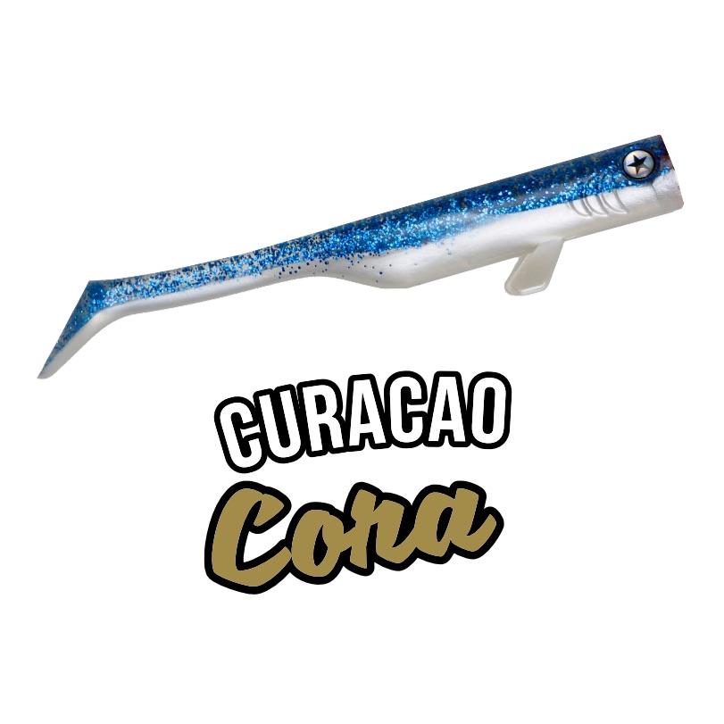 LMAB Drunk Bait Curacao Cora 16cm - Leurre souple