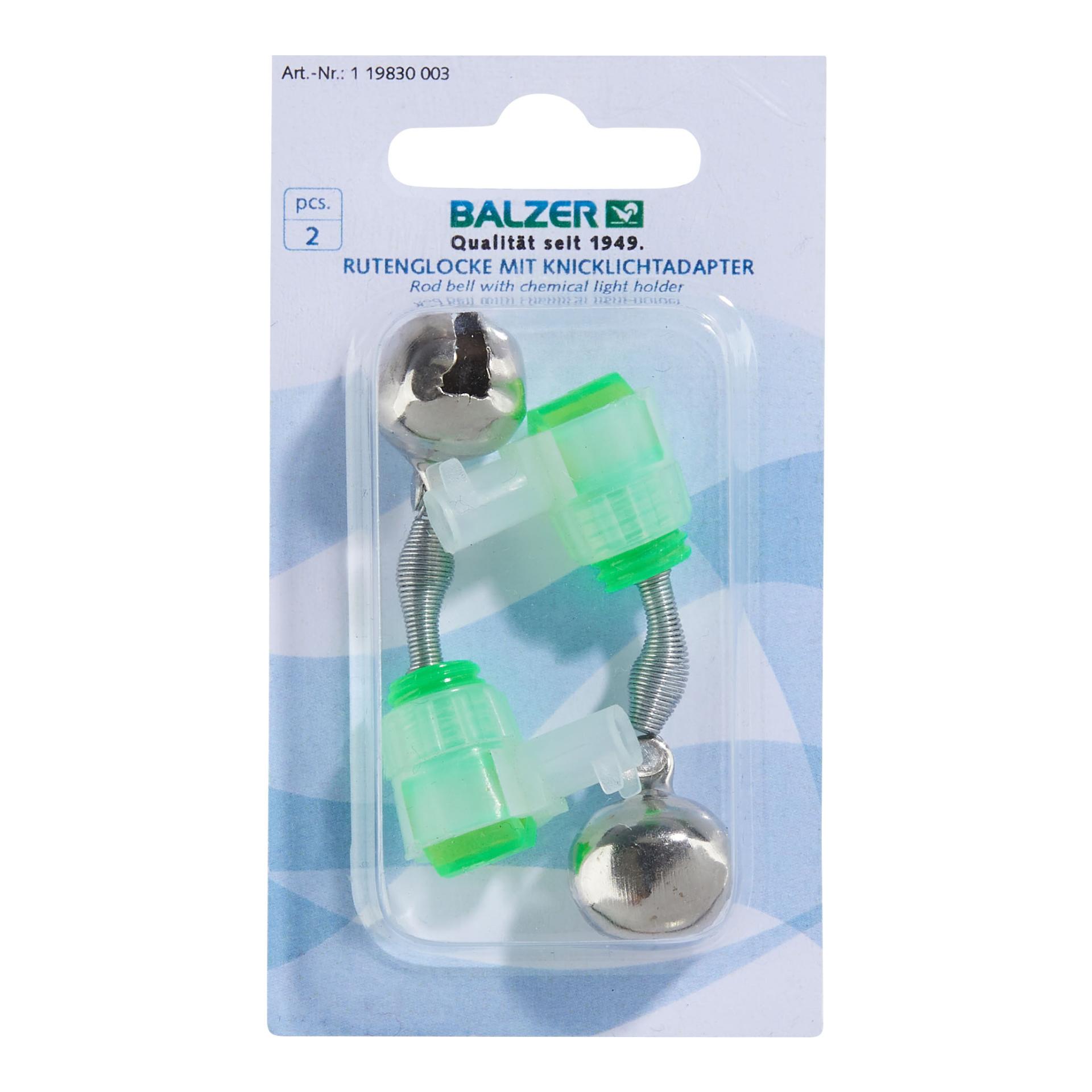 Rutenglocke mit Knicklichtadapter - 2Stk - Produktbild 1