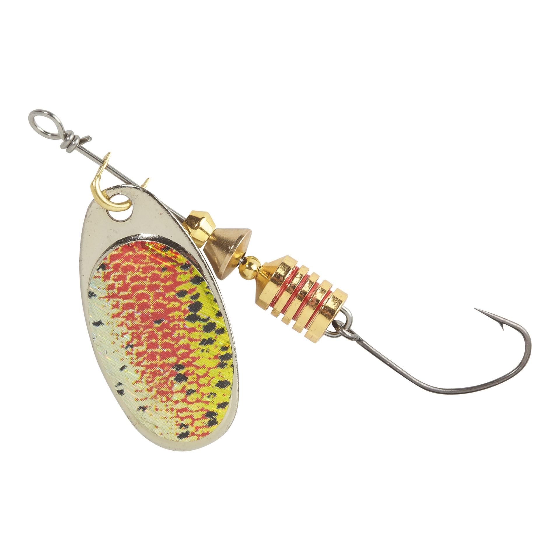 Balzer Colonel Z Hameçon simple Truite argentée - Cuillère tournante