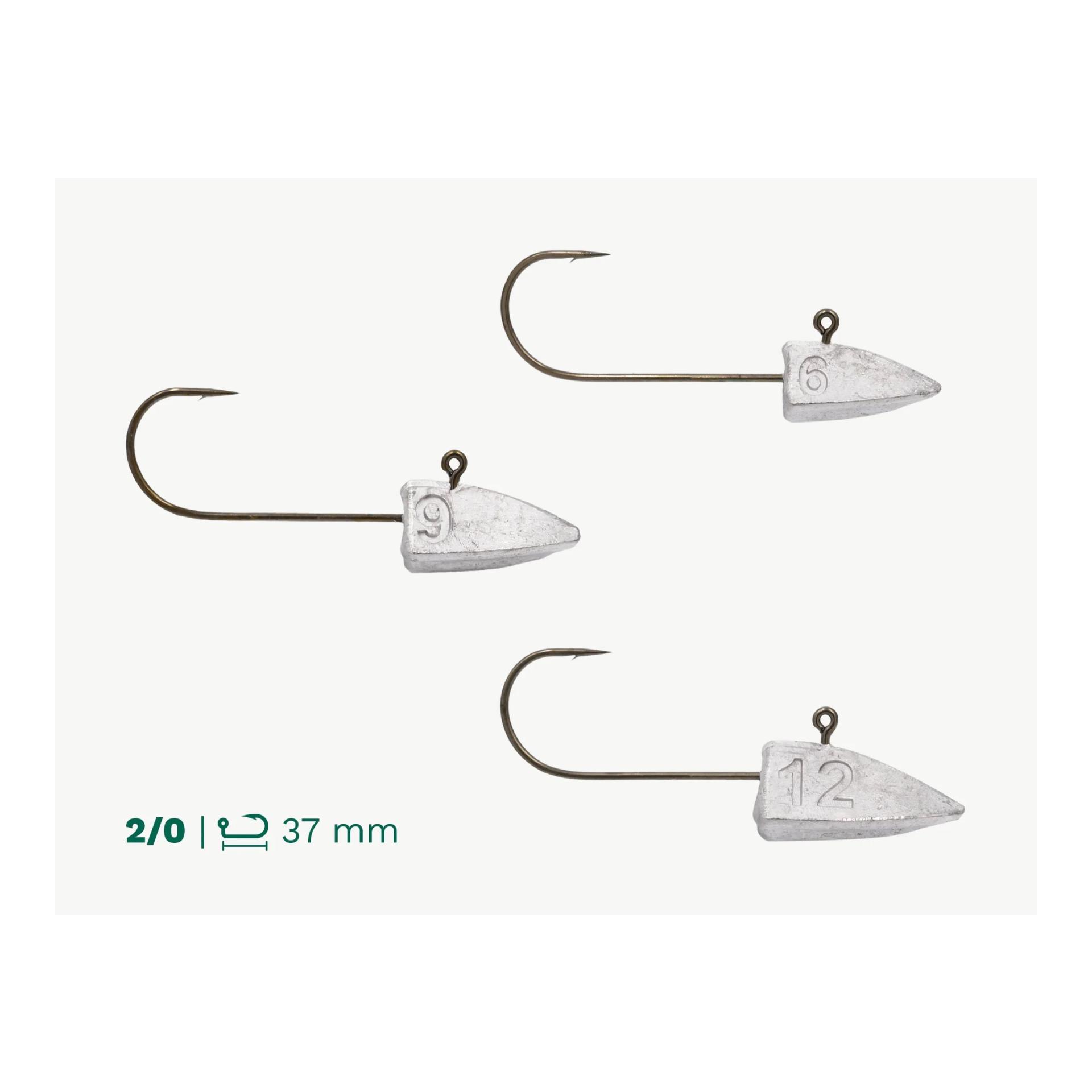 Greenfin Leadfree Dart Jighead - Produktbild 2