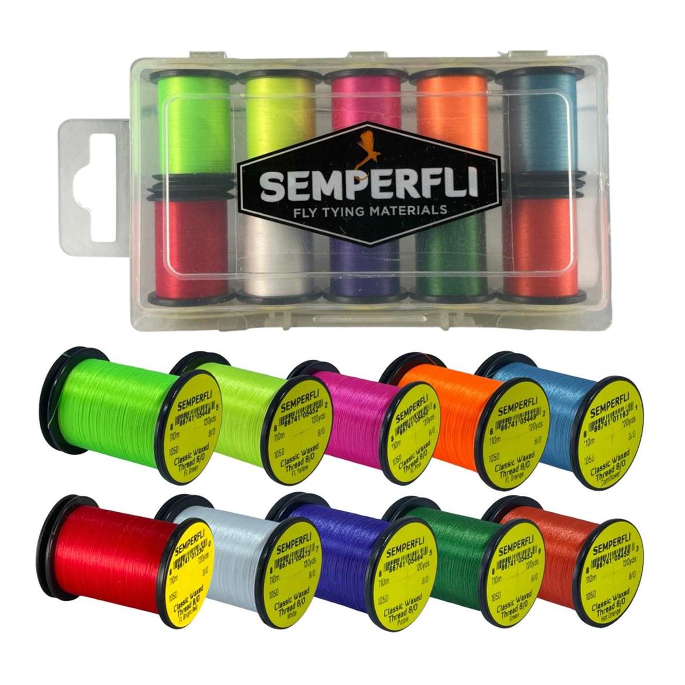 Semperfli Classic Waxed Thread Collection 110m