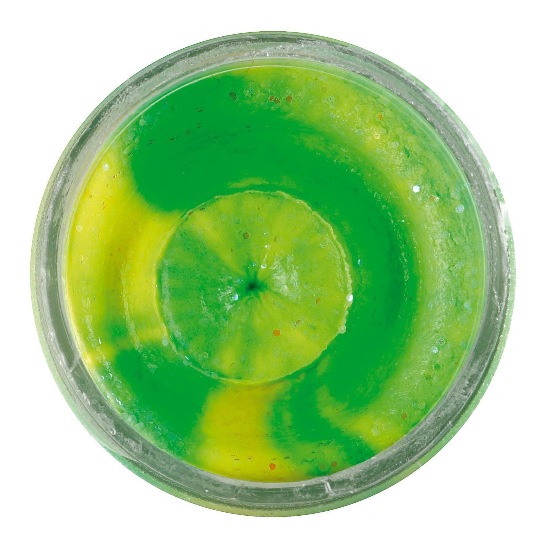 Fluo Green/Yellow Glitter