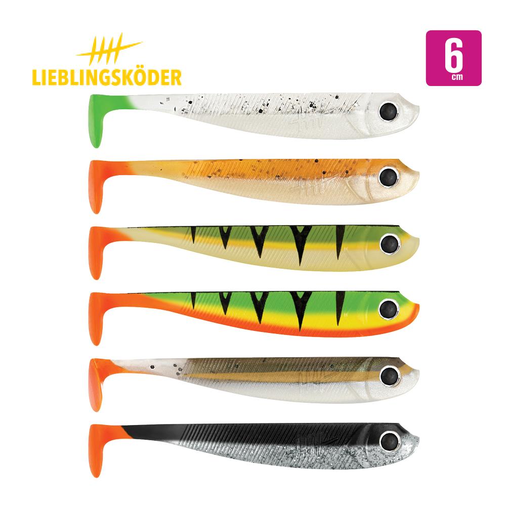 Lieblingsköder Firetail Edition - Lot de leurres souples
