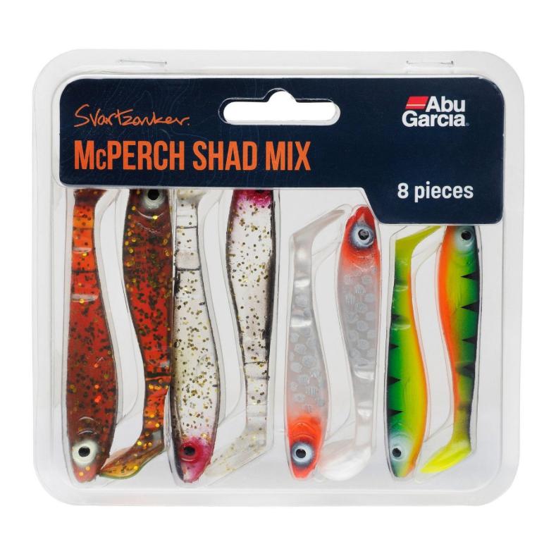 McPerch Shad Mix 8pcs