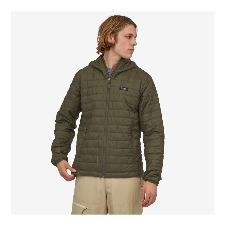 Patagonia M's Nano Puff Fitz Roy Trout Hoody - Veste
