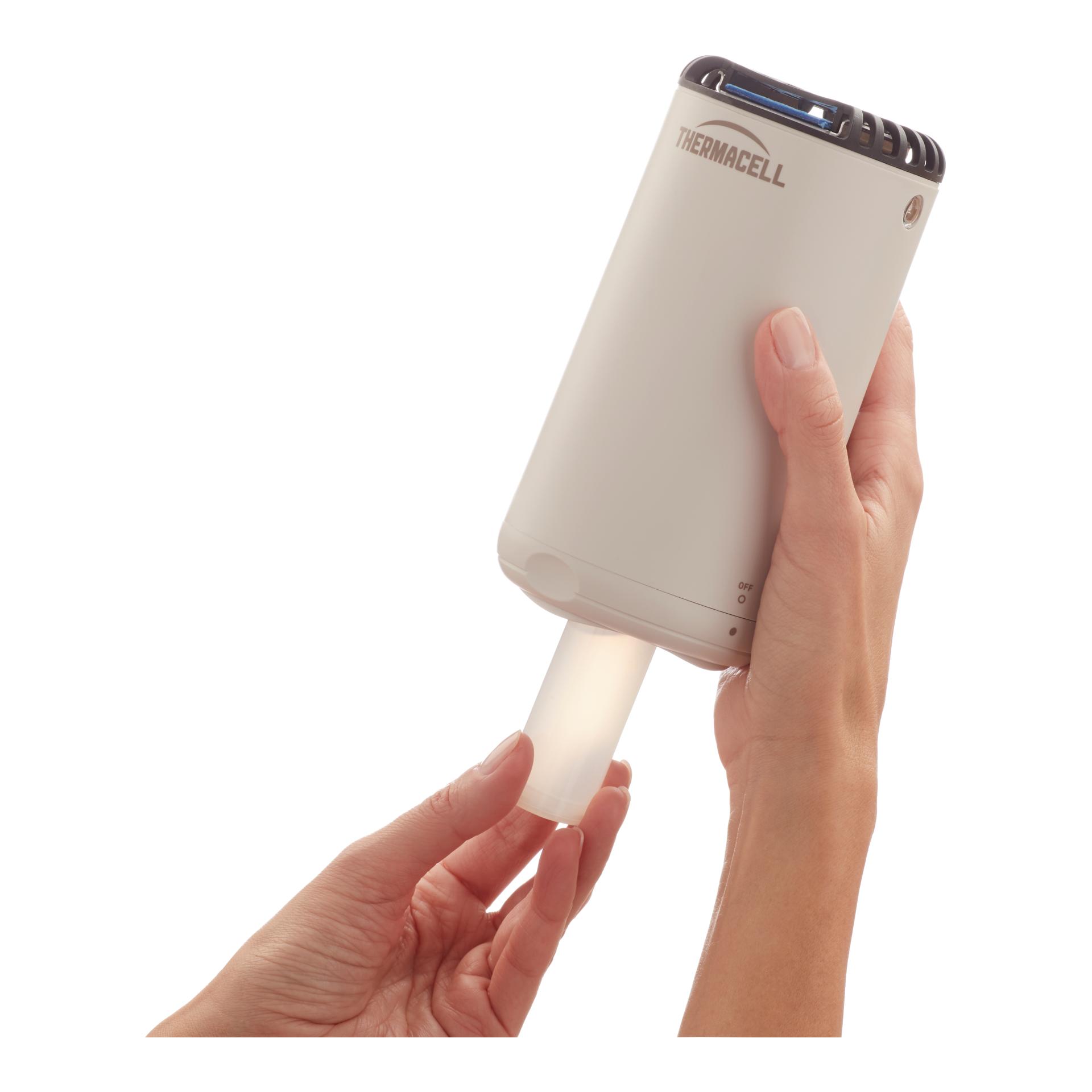 Thermacell Set: Protect HALOmini Linen + Nachfüllpack 144Std