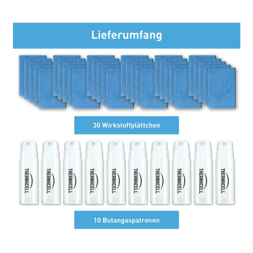 Thermacell Mückenschutz Set MR450 + Nachfüllpack 120+Std