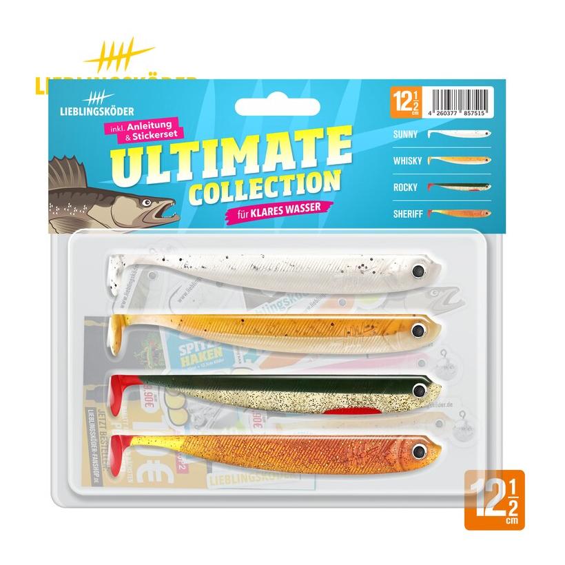 Lieblingsköder Ultimate Collection klares Wasser - Gummiköder-Set