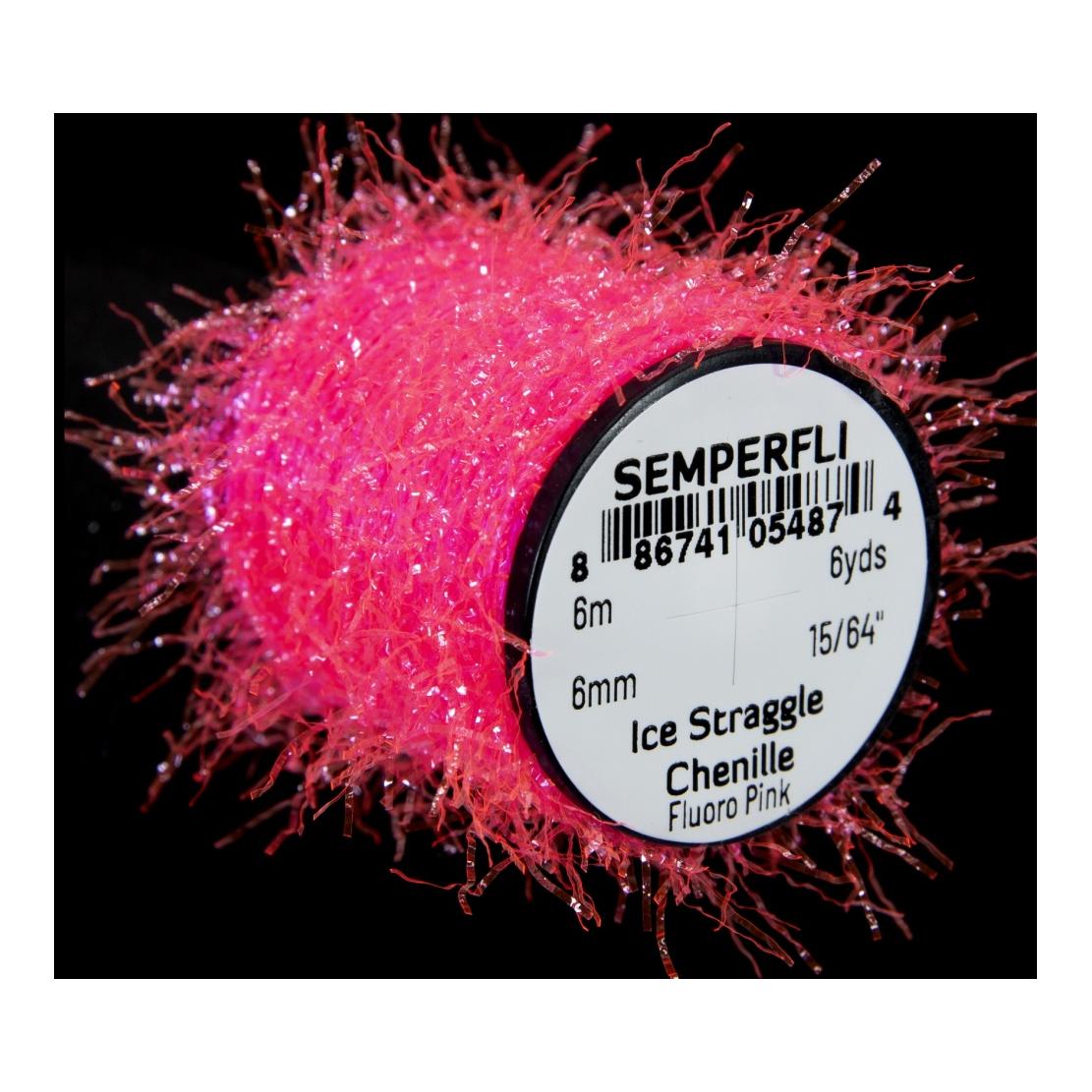 Ice Straggle Chenille Fl Pink - Produktbild 1