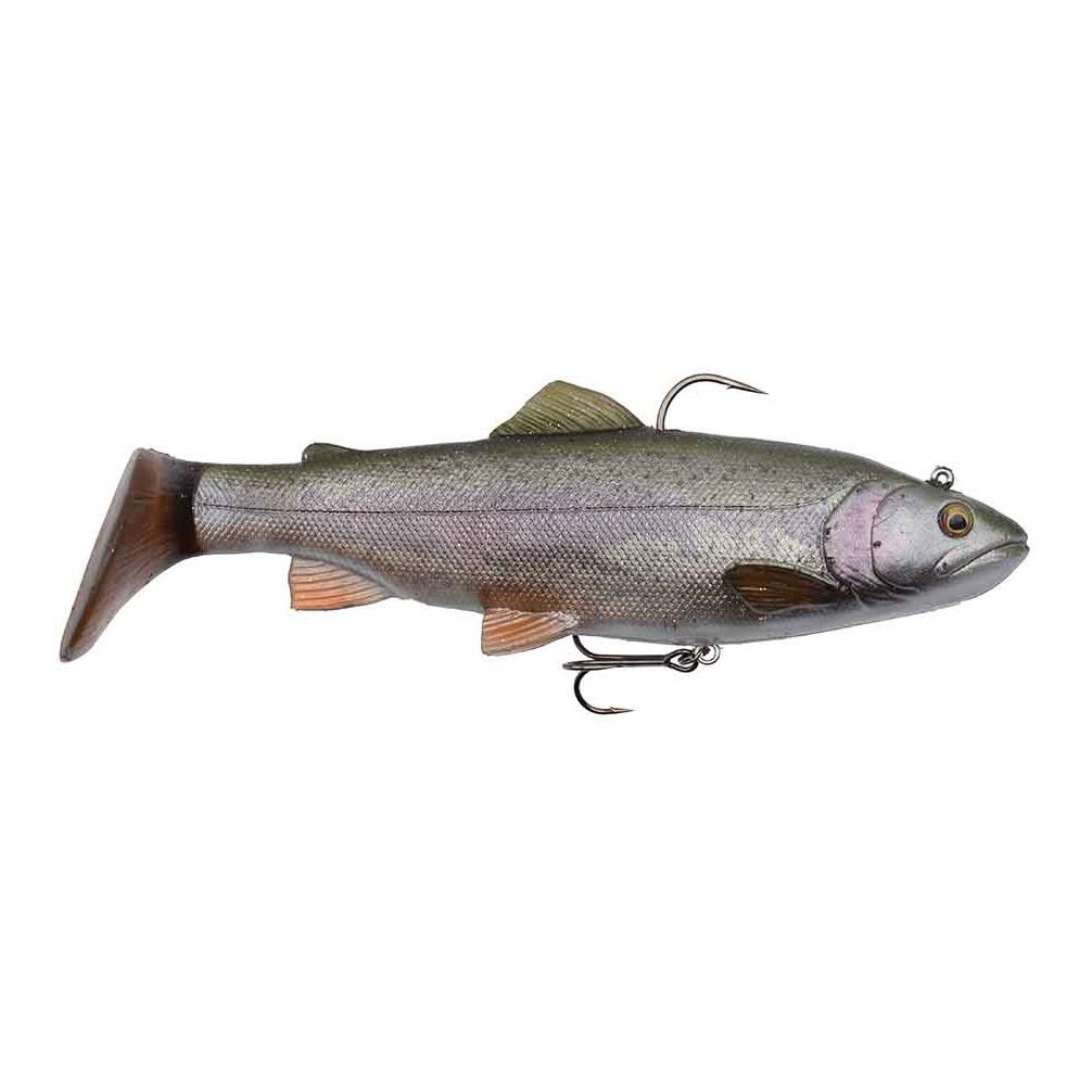 Savage Gear 4D Trout Rattle Shad Rainbow Trout - Gummiköder