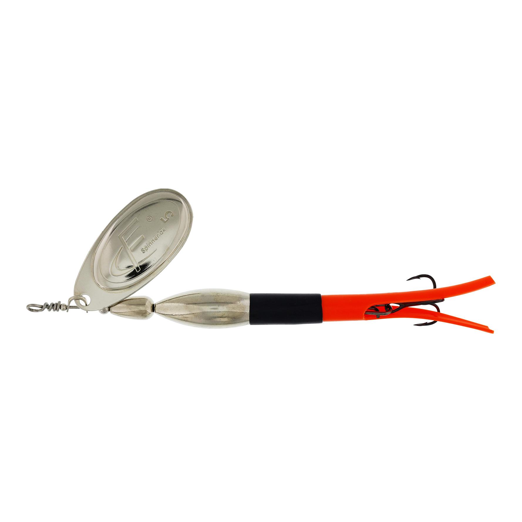 Black/Flouro Orange/Silver Blade