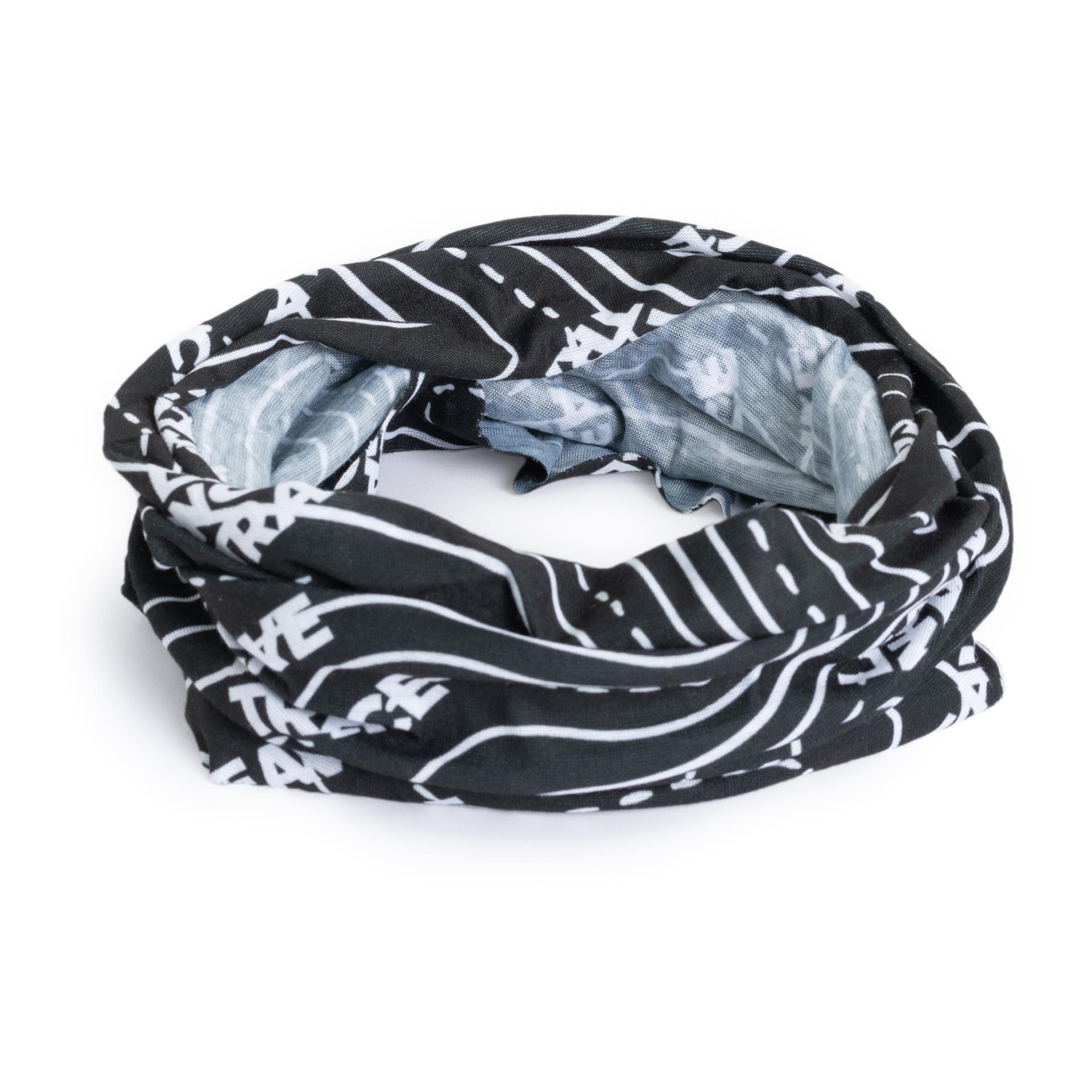 Multifunktionstuch Neckwarmer Leave no trace - schwarz - Produktbild 3