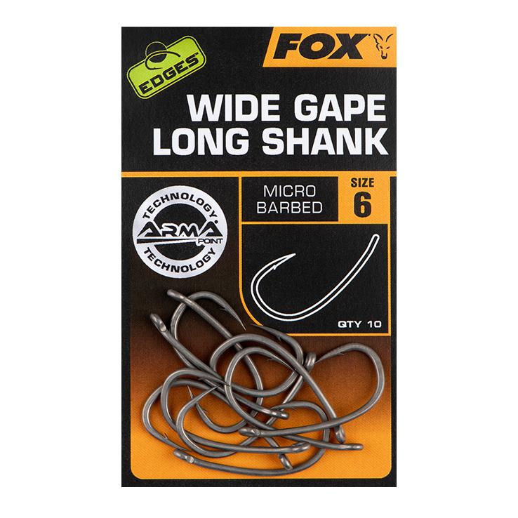 FOX Rage Edges Armapoint Super Wide Gape  Long shank - Size 4