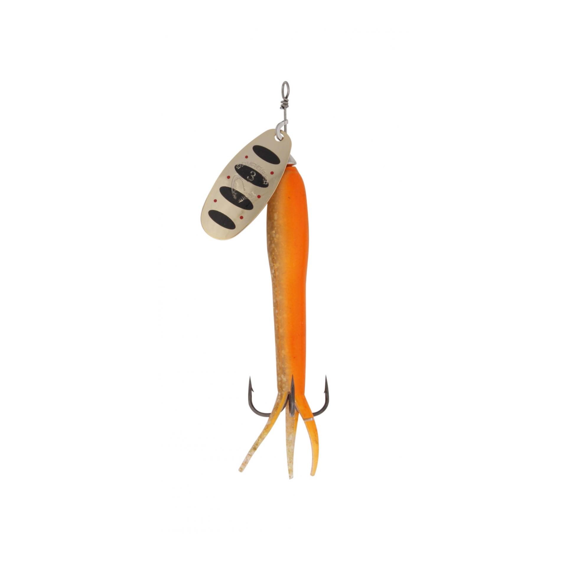 Savage Gear Flying Eel Spinner #3 Fluo Orange/Gold - Spinner