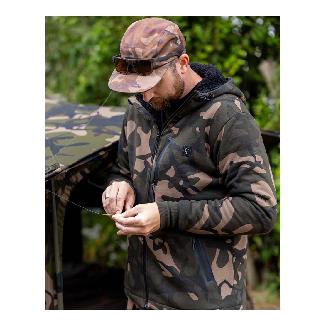 Fox Sherpa Zipped Hoody