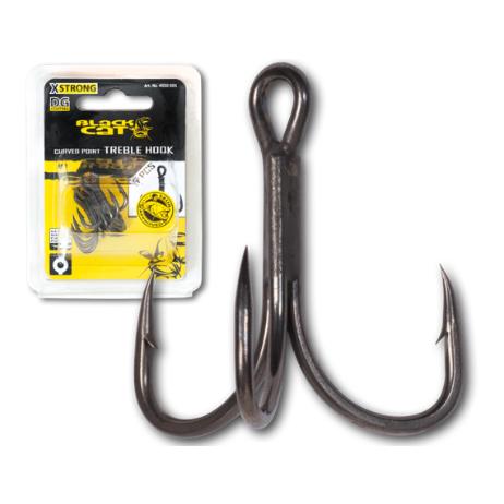 Curved Point Treble Hook DG