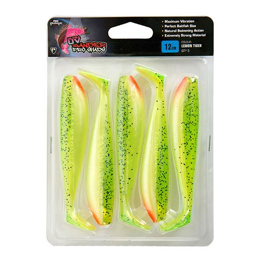 Zander Pro Ultra UV Lemon Tiger - Gummiköder