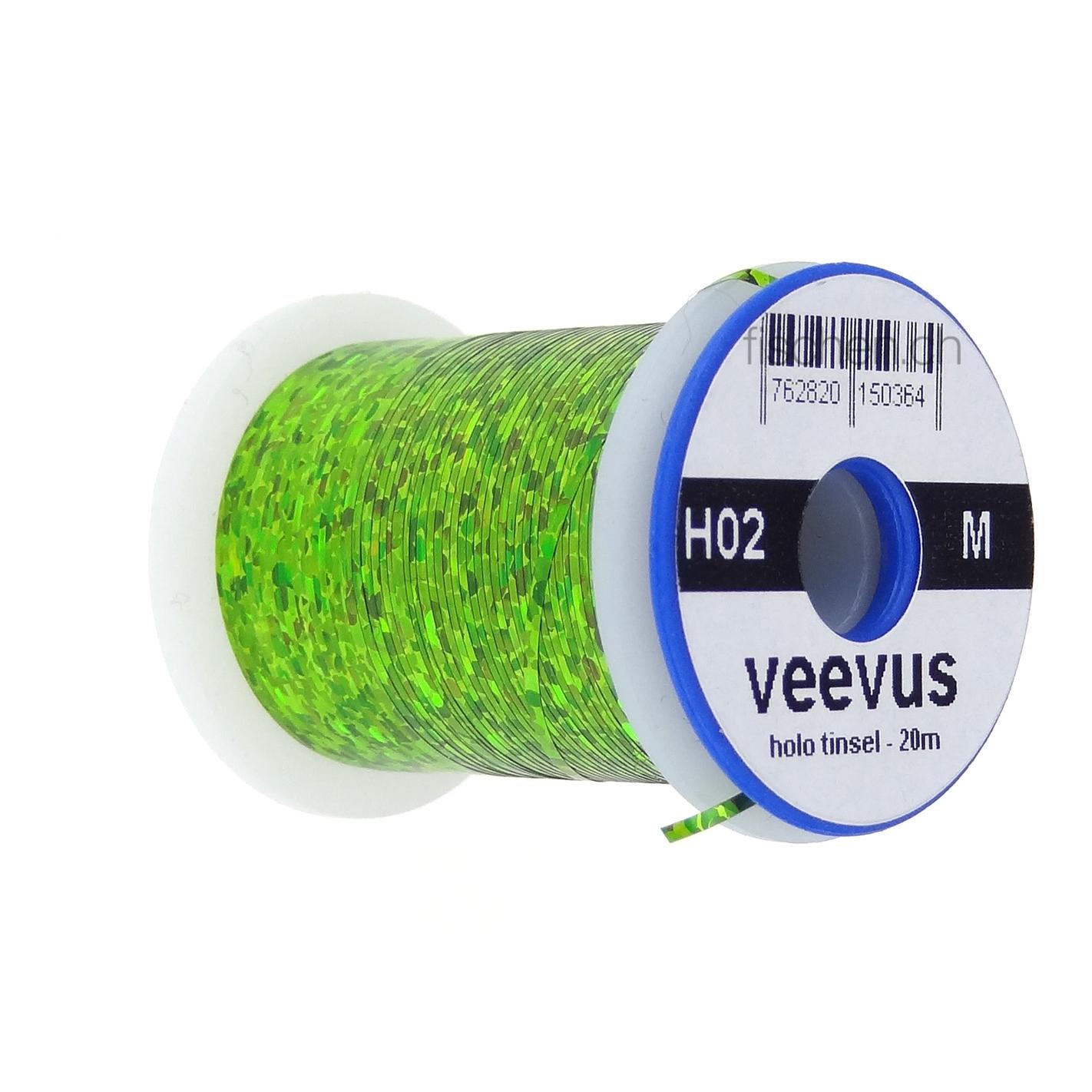 Holographic Tinsel - Chartreuse