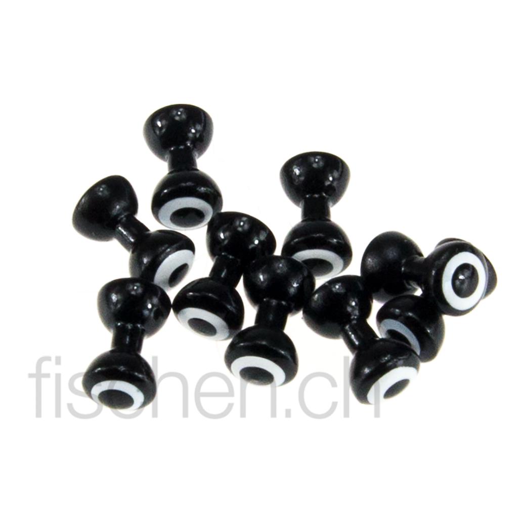 Double Pupil Brass Eyes - Black / White Black Pupil - Augen - Produktbild 1