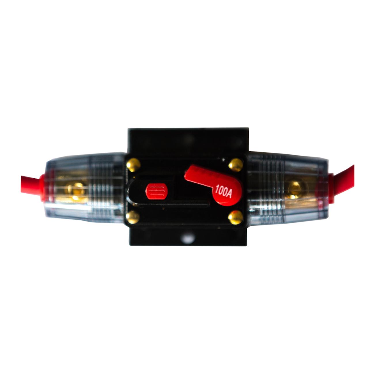 Rebelcell Quick Connect E-Motor 100A, Rücksetzbar - E-Motor Anschlusskabel inkl. 100A Sicherung