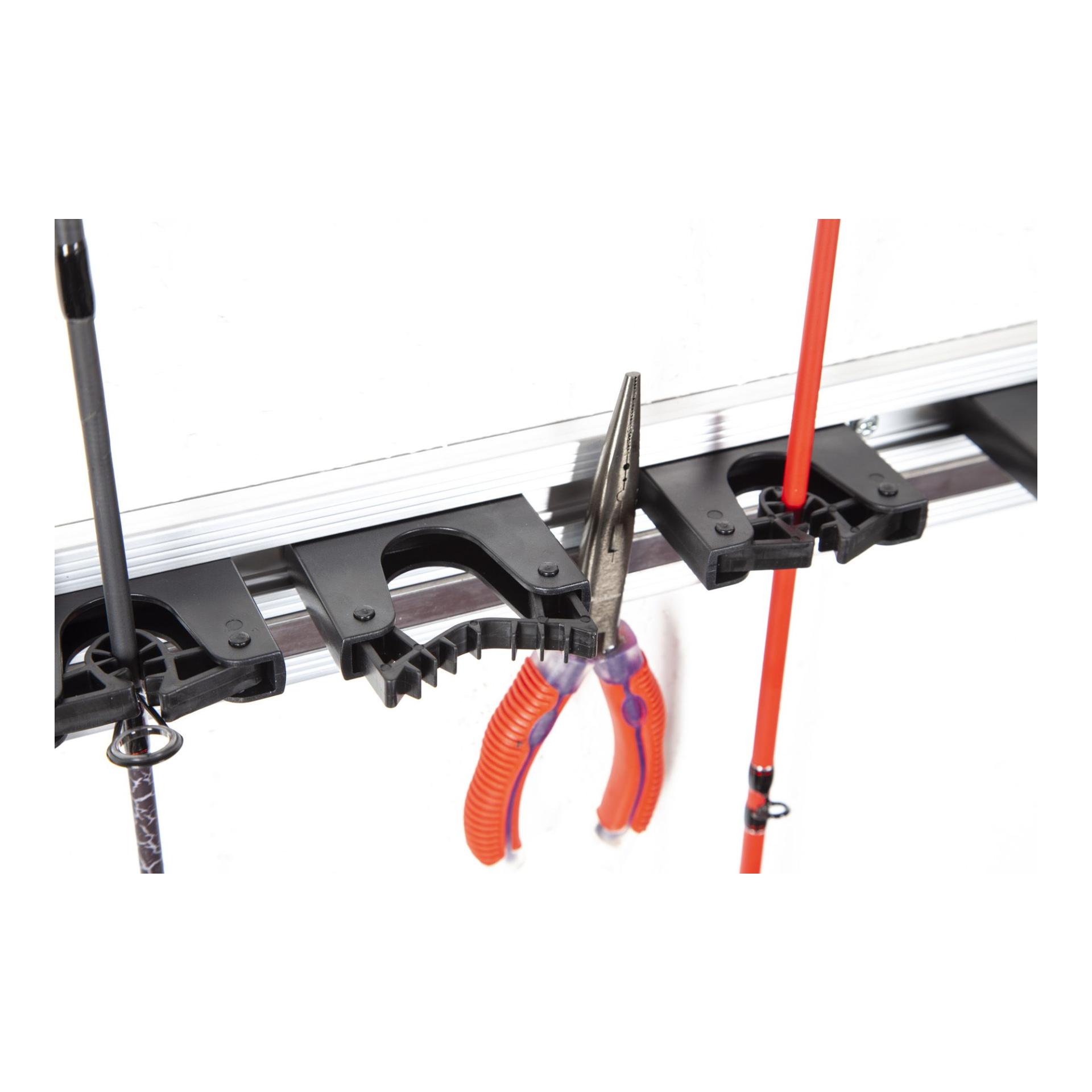 Saenger IRON CLAW Rod Clamp for Wall Rod+Tool Organizer