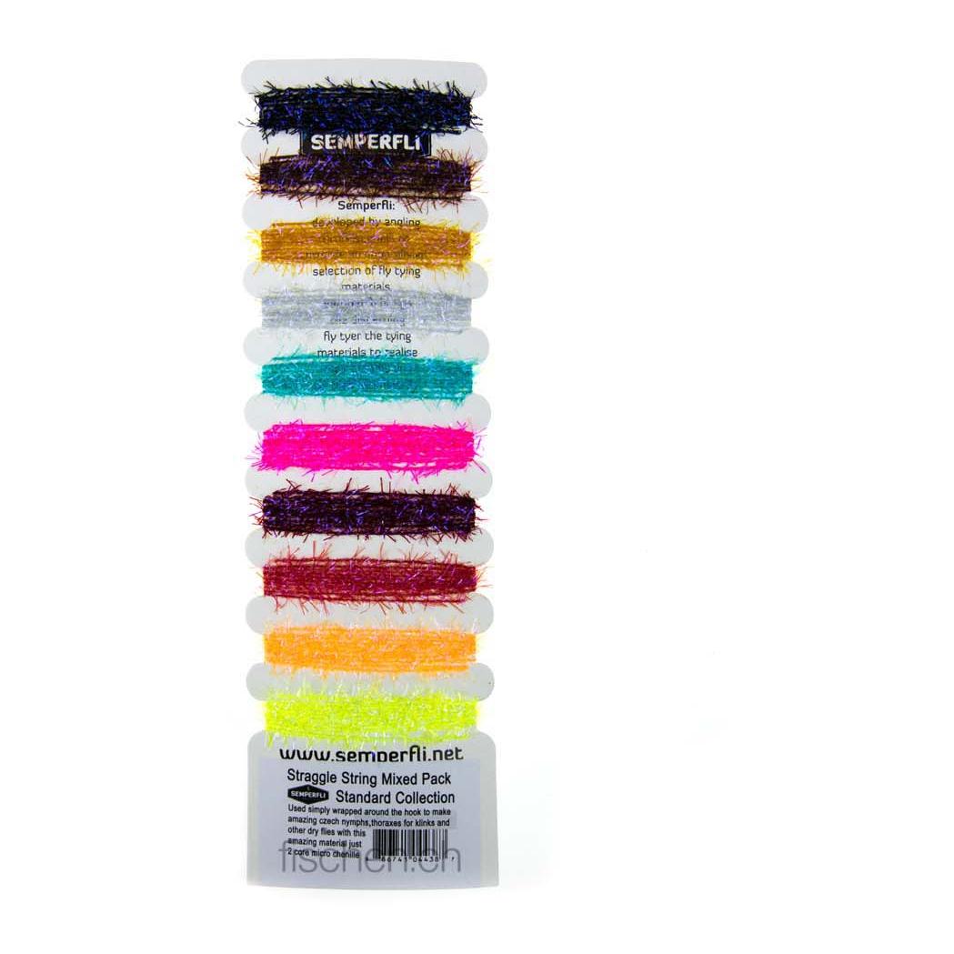 Semperfli Straggle String Mixed Pack - Standard Collection