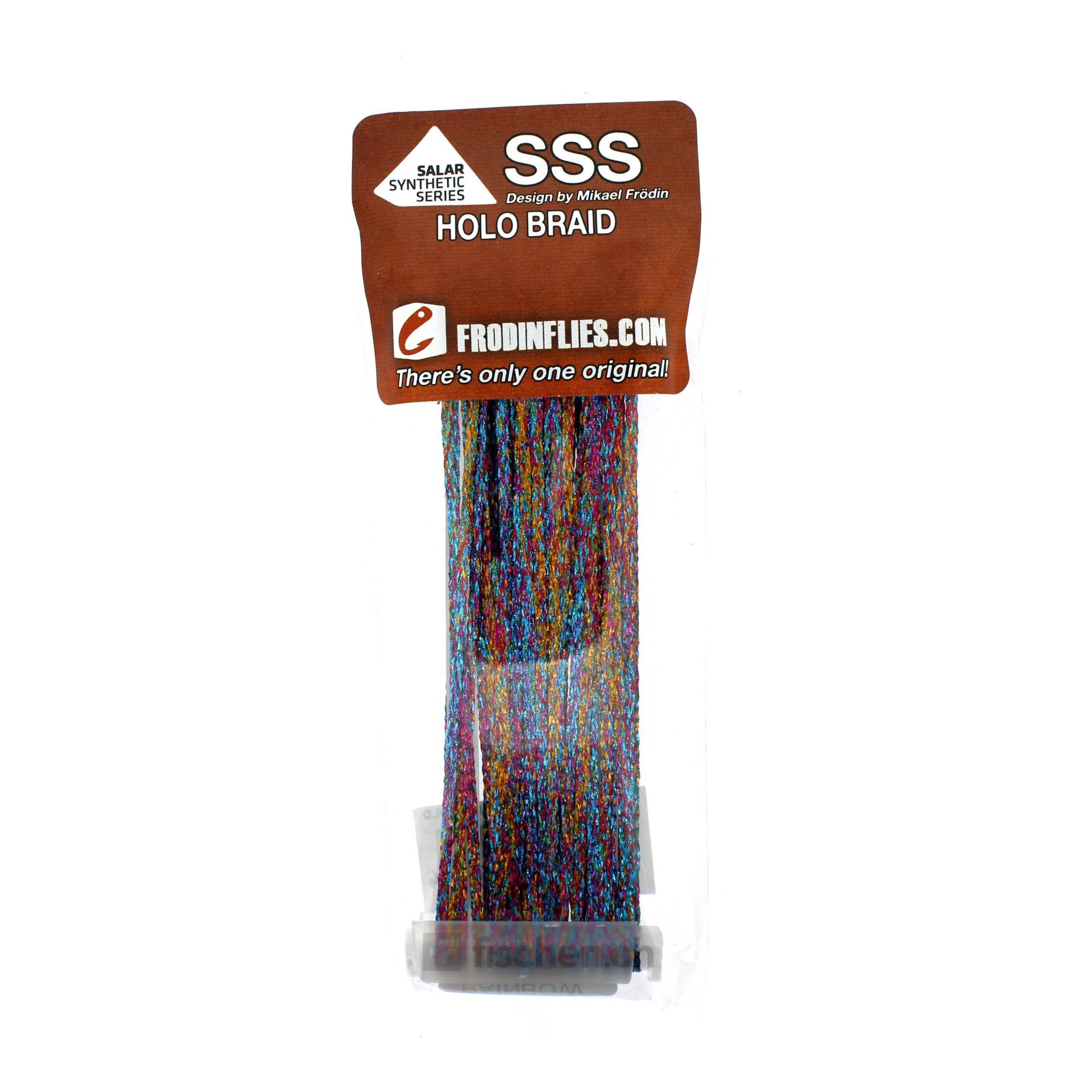 Frödinflies SSS Holo Braid - rainbow from hell