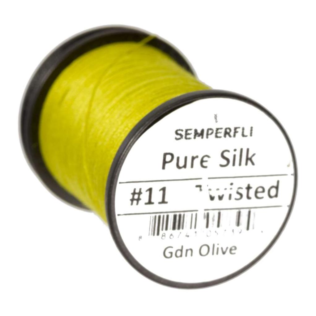 Pure Silk - Golden Olive - Bindefaden - Produktbild 1