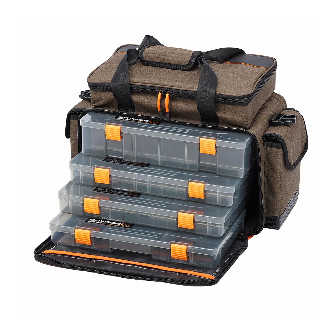 Savage Gear Specialist Lure Bag mit Boxen - Ködertasche