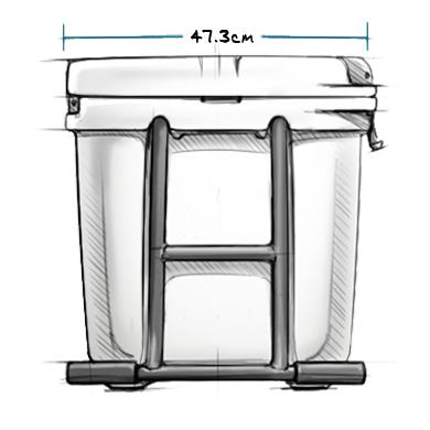 YETI TUNDRA Haul Navy - Kühlbox
