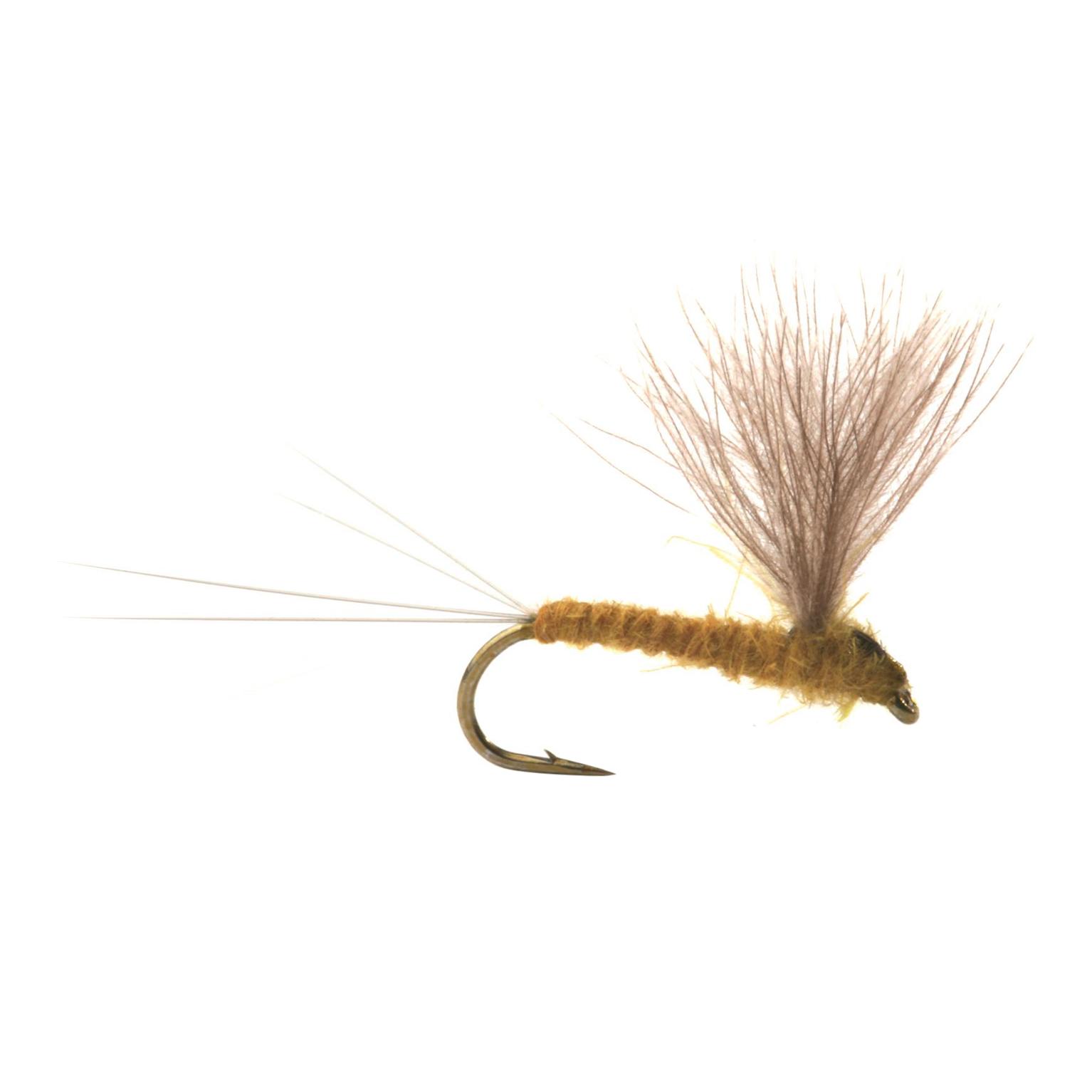Runes CDC Nohackle Lt. Olive - Trockenfliege