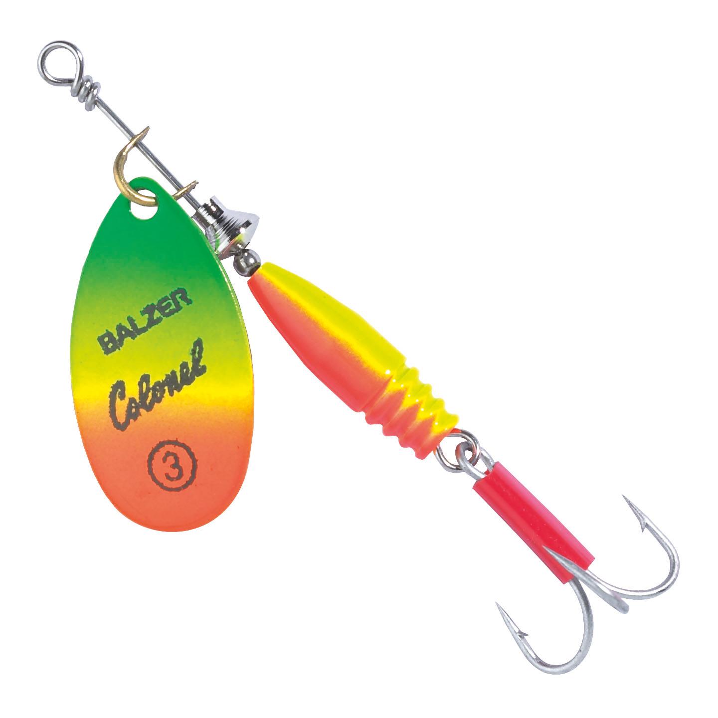 Balzer Colonel Classic Fluo Rot/Gelb/Grün - Spinner