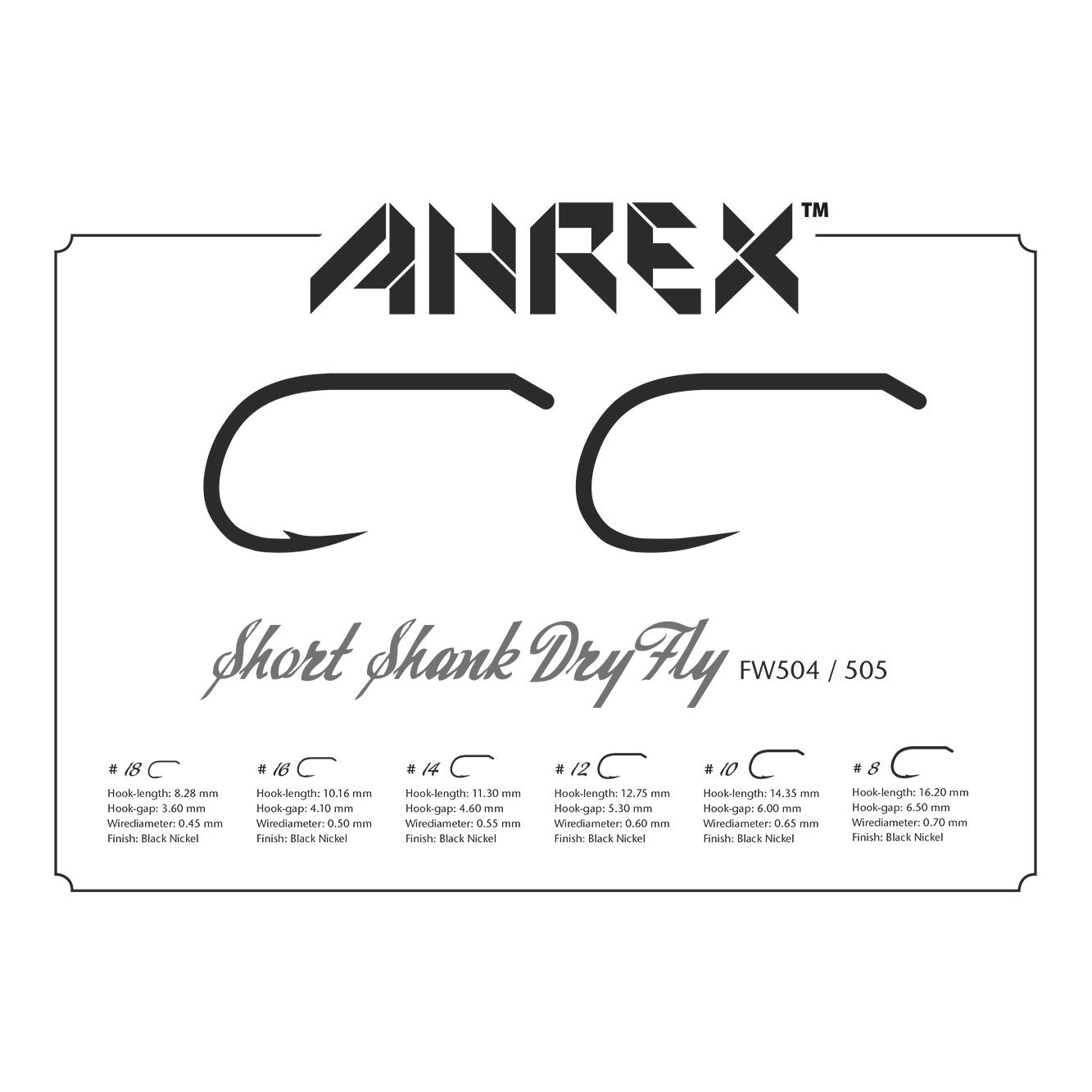 FW505 - Short Shank Dry Fly - Hameçon mouches - Image du produit 2