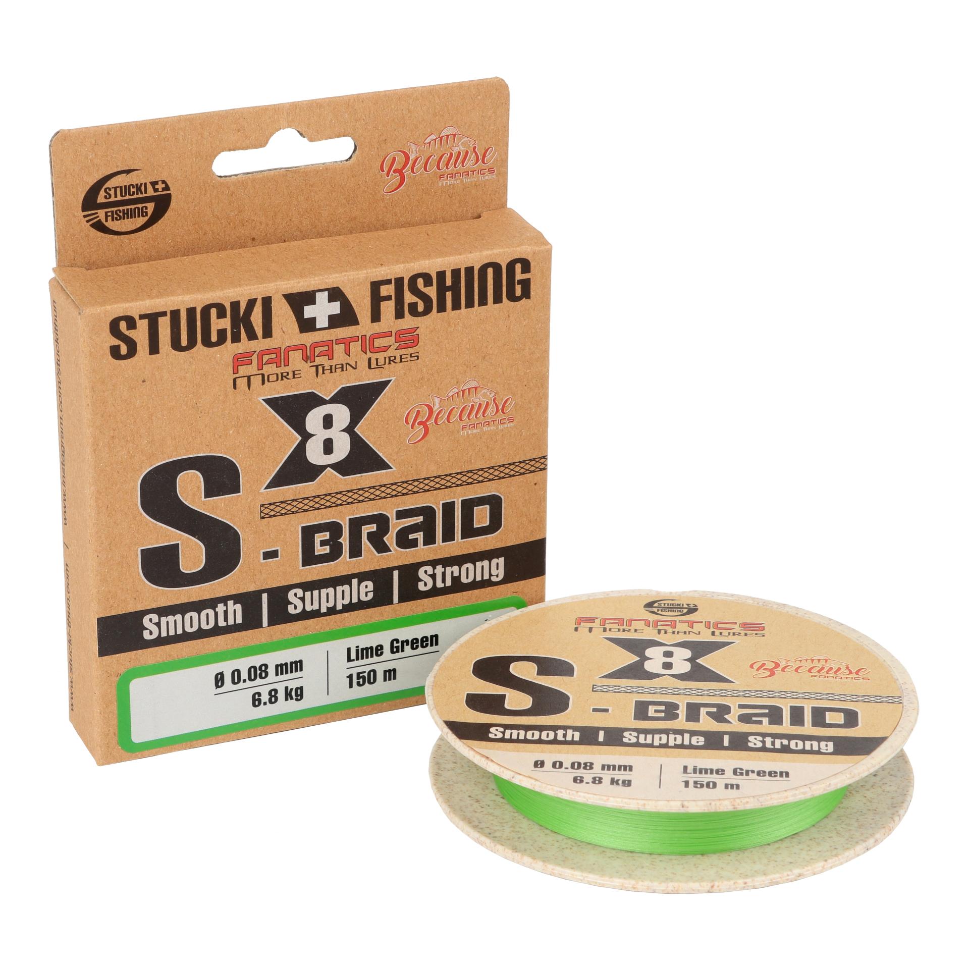 Stucki Fishing S-Braid X8 – Meterware