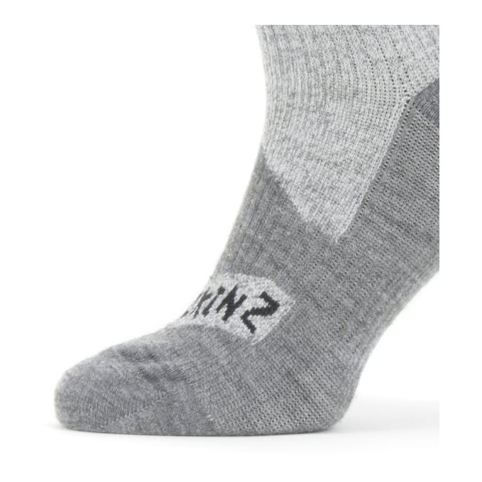 Waterproof All Weather Mid Length Sock Grey - Wasserdichte Socken - Produktbild 3