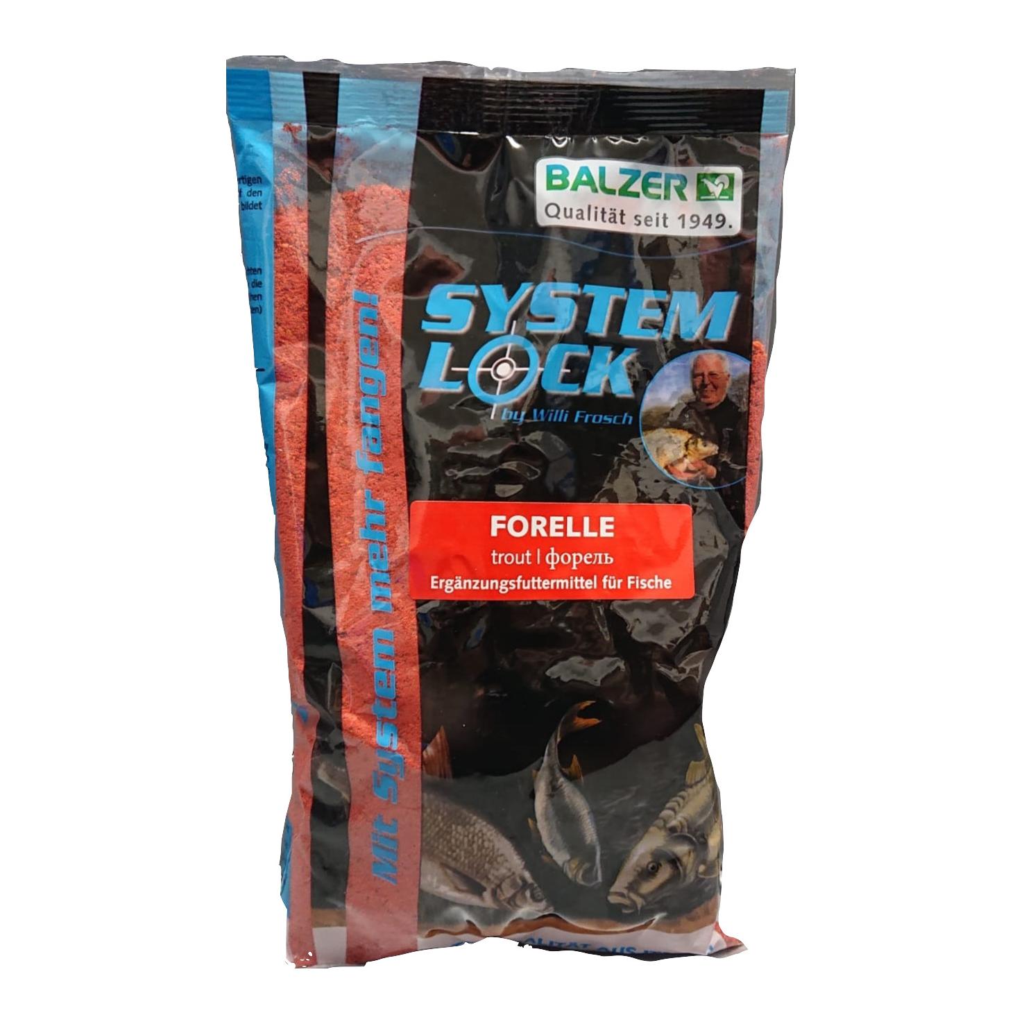 System Lock Forelle Rot - Futter - Produktbild 1