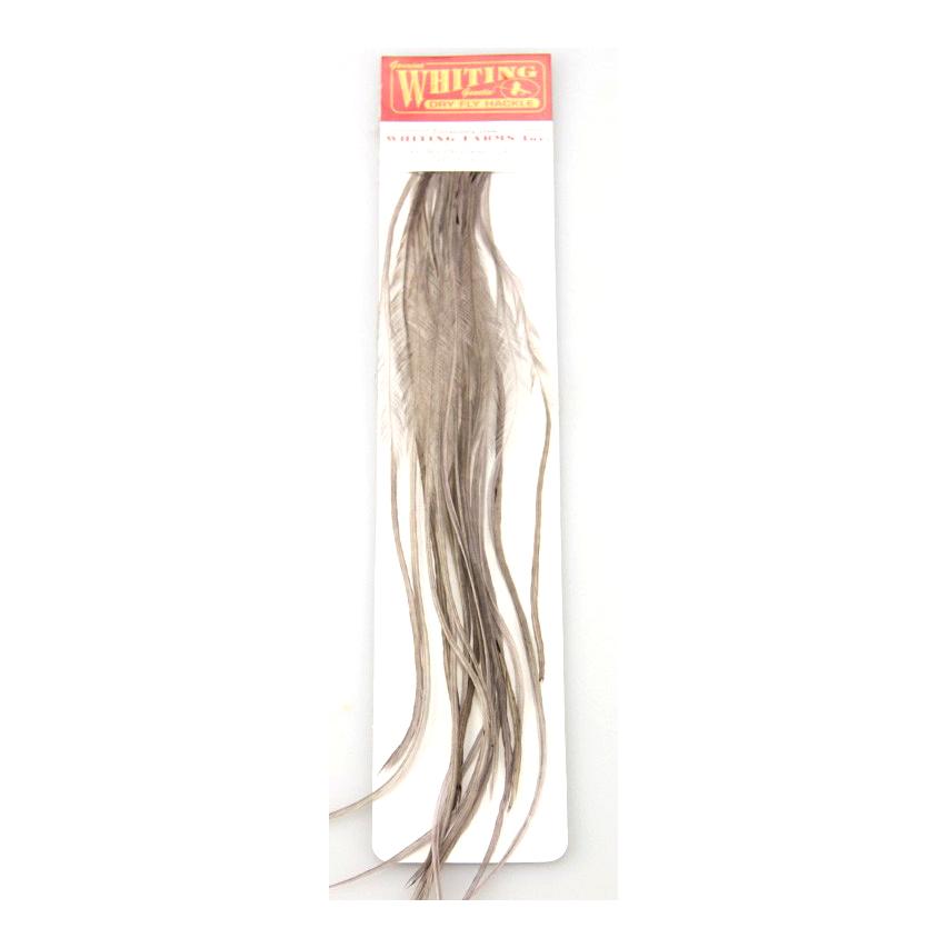 Whiting 100's Hackle Pack dyed Medium Dun - Sattel